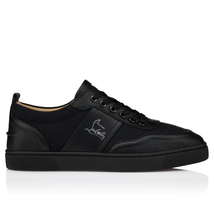 Retero – Sneakers – Pelle di vitello martellata – Nero – Uomo Retero – Sneakers – Pelle di vitello martellata – Nero – Uomo