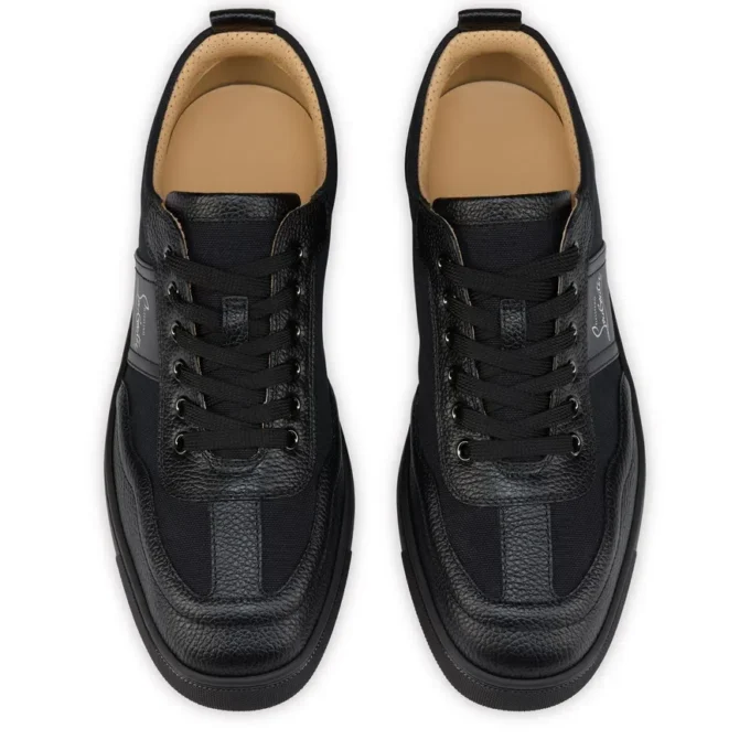 Retero – Sneakers – Pelle di vitello martellata – Nero – Uomo Retero – Sneakers – Pelle di vitello martellata – Nero – Uomo