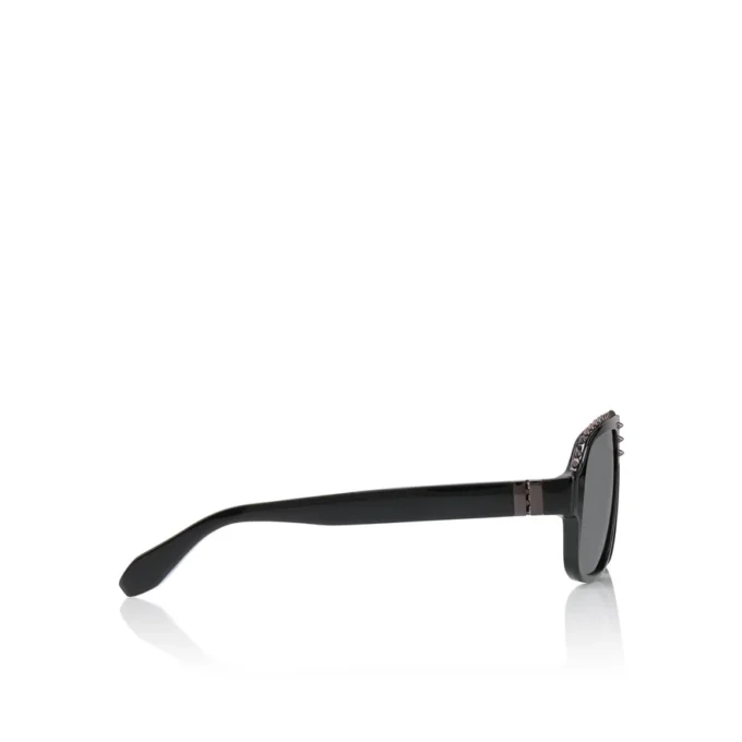 Roller Lb0005 – Occhiali da sole – Acetato – Nero lucido