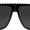 Roller Lb0005 – Occhiali da sole – Acetato – Nero lucido