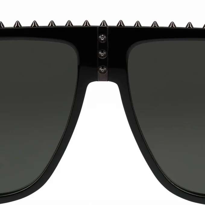 Roller Lb0005 – Occhiali da sole – Acetato – Nero lucido