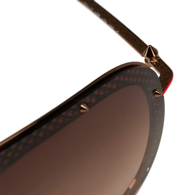 Roller Lb0012 – Occhiali da sole – Metallo – Bronzo scuro