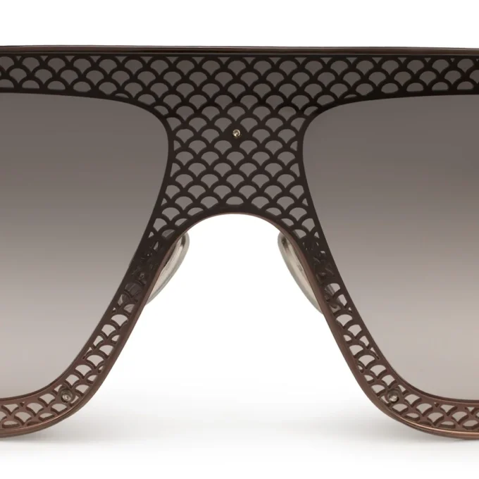 Roller Lb0012 – Occhiali da sole – Metallo – Gunmetal