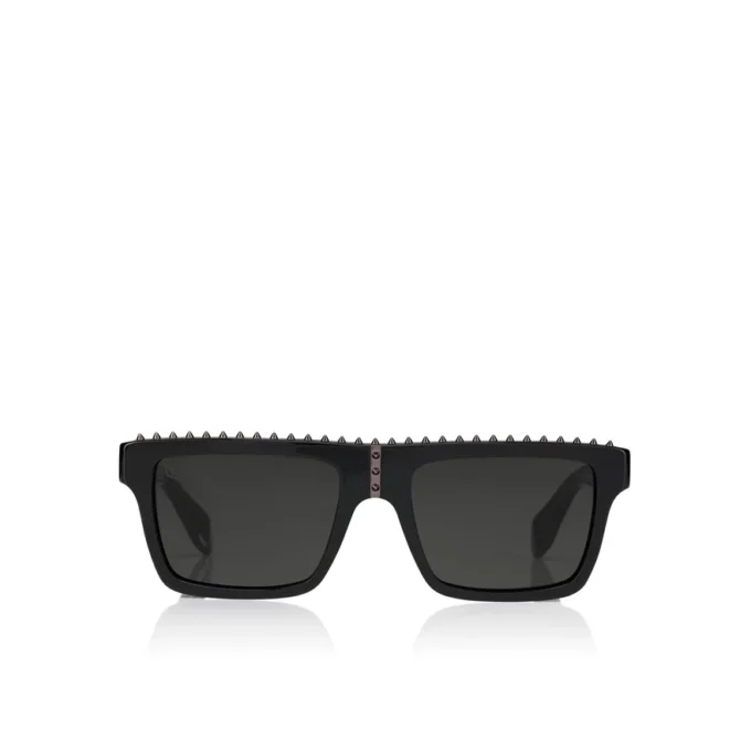 Roller Lb0023 – Occhiali da sole – Acetato – Nero lucido