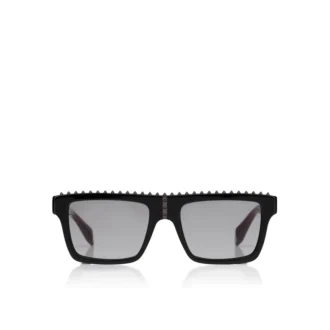 Roller Lb0023 – Occhiali da sole – Acetato – Nero lucido