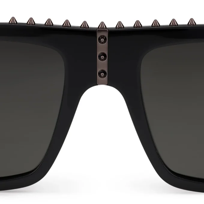 Roller Lb0023 – Occhiali da sole – Acetato – Nero lucido