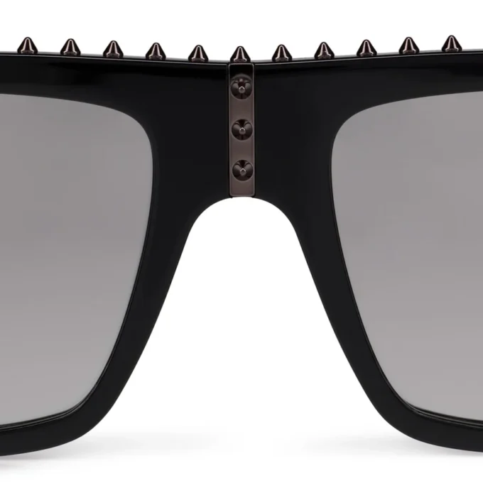 Roller Lb0023 – Occhiali da sole – Acetato – Nero lucido