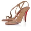 Rosa Z – Sandali da 100 mm – Pelle di vitello verniciata – Blush – Donna