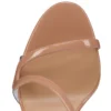 Rosa Z – Sandali da 100 mm – Pelle di vitello verniciata – Blush – Donna