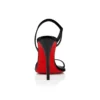Rosa Z – Sandali da 100 mm – Pelle di vitello verniciata – Nero – Donna