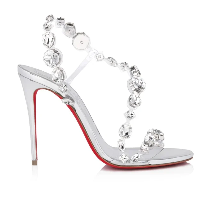 Rosalie Jewel – Sandali da 100 mm – TPU e pelle di vitello laminata – Cristalli – Donna Rosalie Jewel – Sandali da 100 mm – TPU e pelle di vitello laminata – Cristalli – Donna