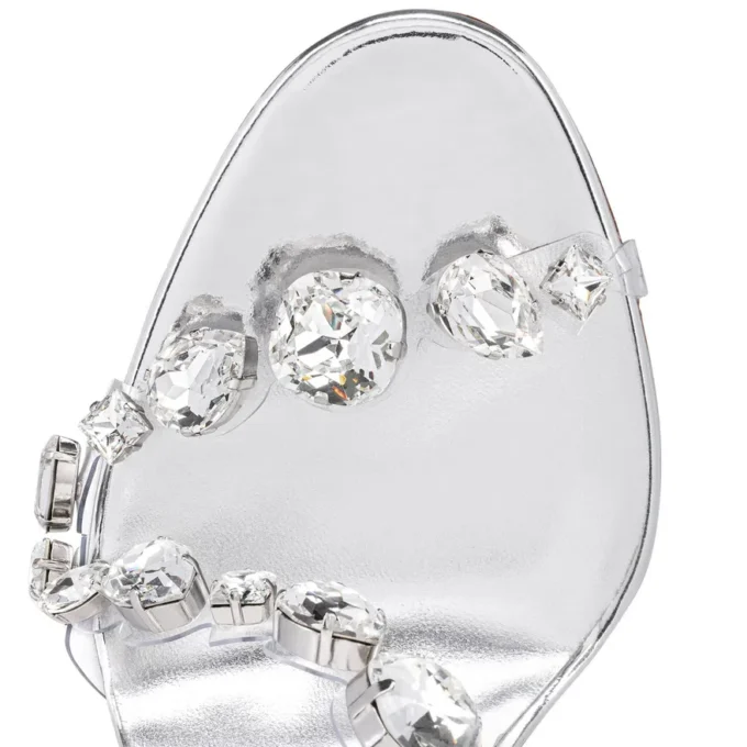 Rosalie Jewel – Sandali da 100 mm – TPU e pelle di vitello laminata – Cristalli – Donna Rosalie Jewel – Sandali da 100 mm – TPU e pelle di vitello laminata – Cristalli – Donna