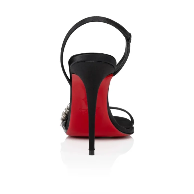 Rosalie Red Carpet – Décolleté da 100 mm – Raso crêpe – Nero – Donna