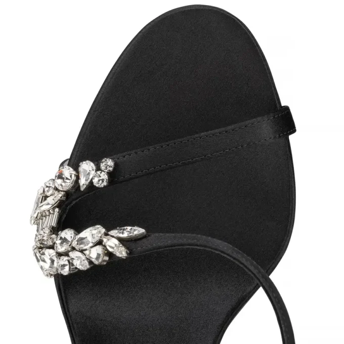 Rosalie Red Carpet – Décolleté da 100 mm – Raso crêpe – Nero – Donna