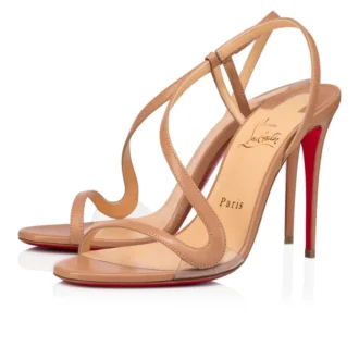 Rosalie – Sandali 100 mm – Pelle di capretto – Blush – Donna
