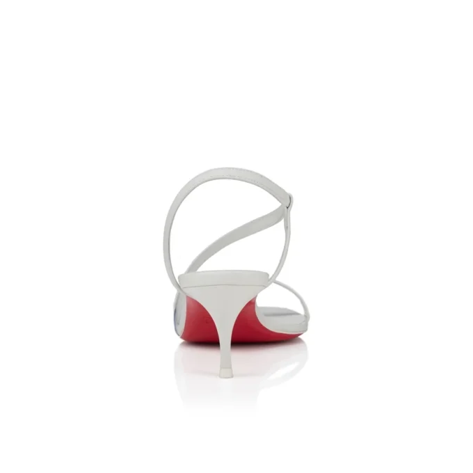Rosalie – Sandali con tacco da 55 mm – Pelle di capretto – Bianco – Donna Rosalie – Sandali con tacco da 55 mm – Pelle di capretto – Bianco – Donna