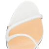 Rosalie – Sandali da 99 mm – Pelle e PVC – Bianco – Donna Rosalie – Sandali da 99 mm – Pelle e PVC – Bianco – Donna