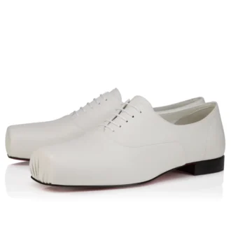 Ruben – Oxford – Pelle di agnello nappa – Bianco – Uomo Ruben – Oxford – Pelle di agnello nappa – Bianco – Uomo
