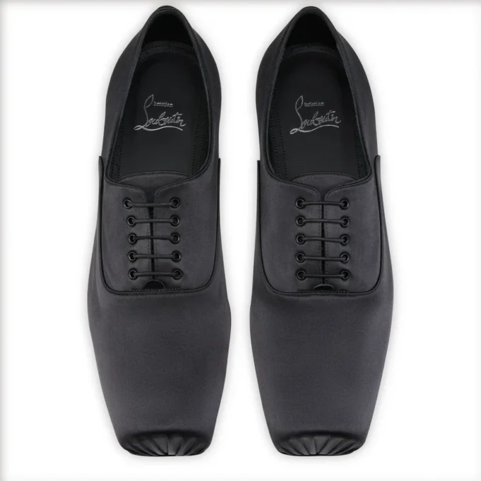 Ruben – Oxford – Raso crepe – Nero – Uomo Ruben – Oxford – Raso crepe – Nero – Uomo