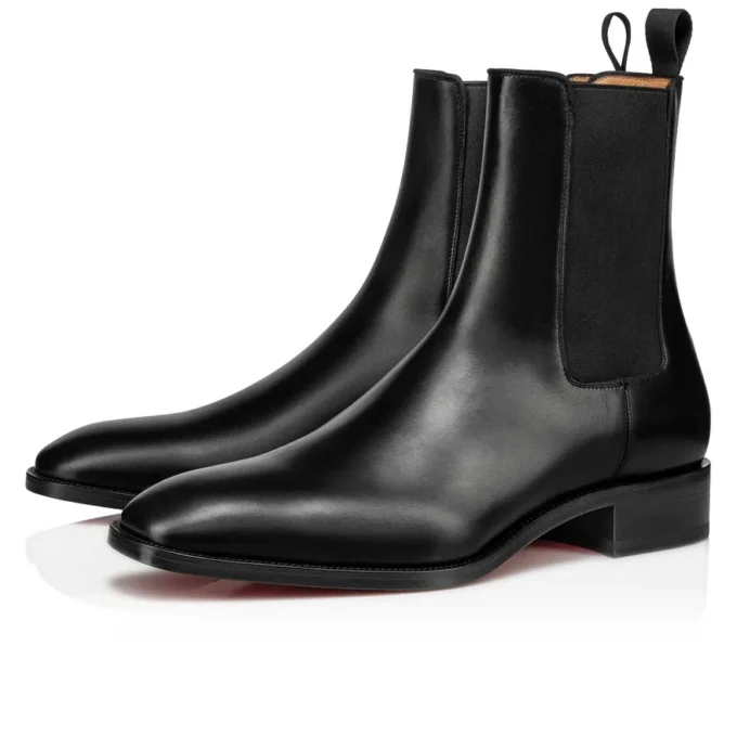 Samson – Stivali – Pelle di vitello liscia – Nero – Uomo Samson – Stivali – Pelle di vitello liscia – Nero – Uomo