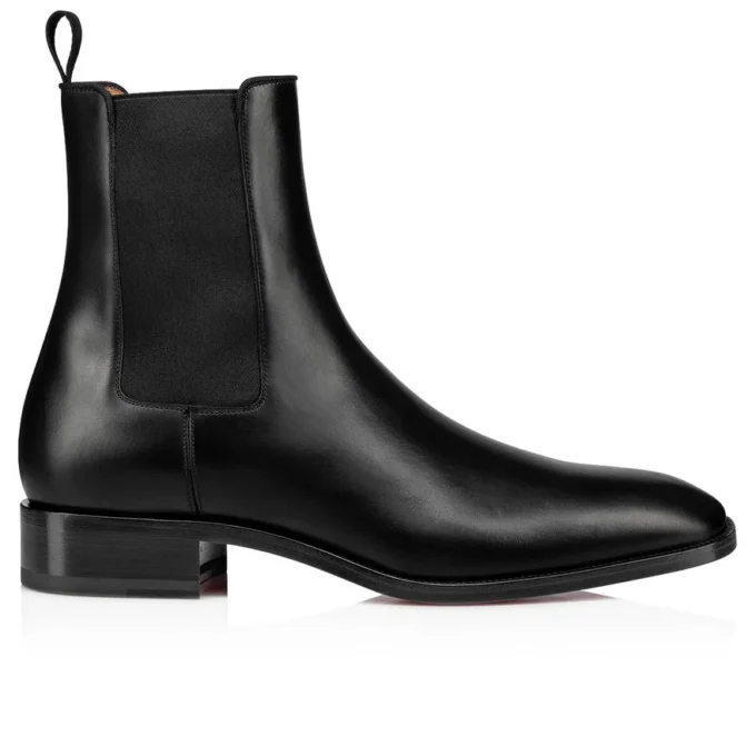 Samson – Stivali – Pelle di vitello liscia – Nero – Uomo Samson – Stivali – Pelle di vitello liscia – Nero – Uomo