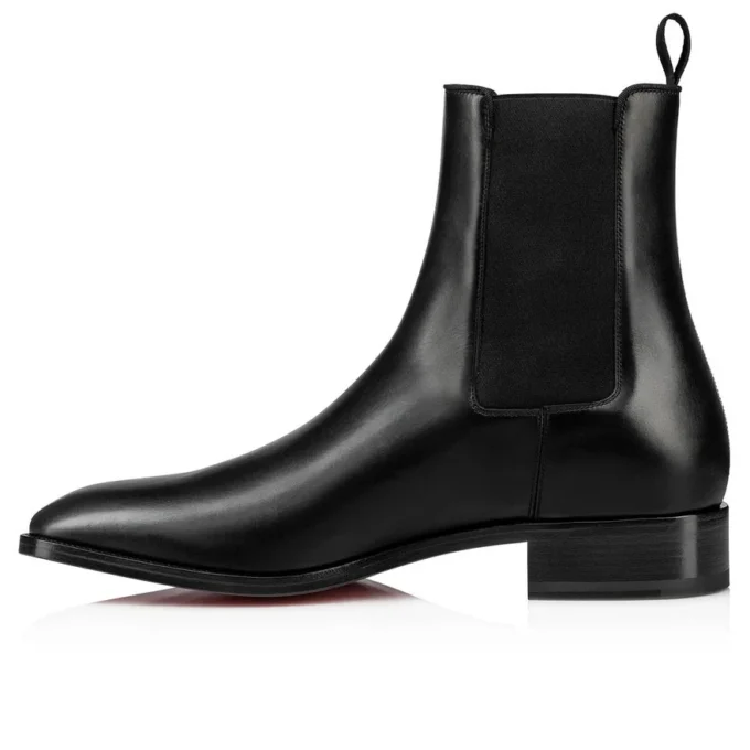 Samson – Stivali – Pelle di vitello liscia – Nero – Uomo Samson – Stivali – Pelle di vitello liscia – Nero – Uomo