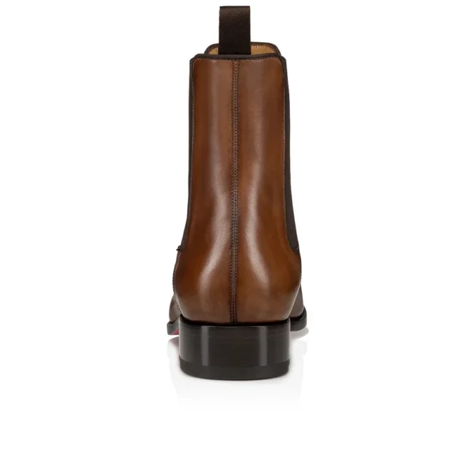 Samson – Stivali – Pelle di vitello patinata – Havane – Uomo Samson – Stivali – Pelle di vitello patinata – Havane – Uomo