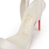 Sandale Du Desert – Sandali con cinturini da 100 mm – Raso crepe – Avorio – Donna