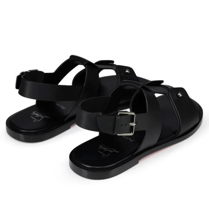 Sandalo Chambeliss – Sandali – Pelle di vitello – Nero – Uomo