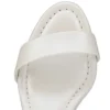 Sandalo Miss Jane – Sandali 85 mm – Pelle nappa perlata – Bianco – Donna
