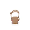 Sandalo Miss Jane – Sandali con tacco da 55 mm – Pelle nappa – Blush – Donna