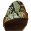 Sandalo Miss Z – Sandali con cinturini da 100 mm – Pelle di pitone sfumato – Palio Haiiro – Donna Sandalo Miss Z – Sandali con cinturini da 100 mm – Pelle di pitone sfumato – Palio Haiiro – Donna