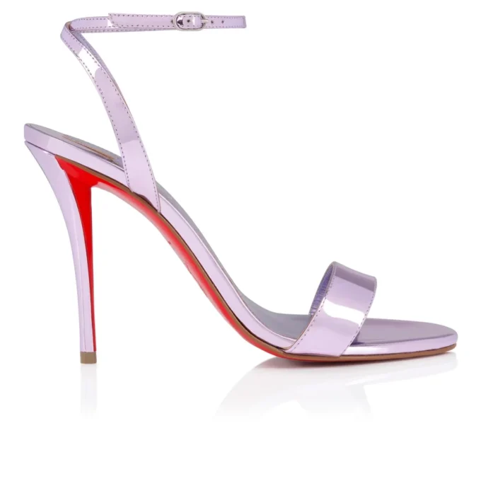 Sandalo Miss Z – Sandali con cinturini da 100 mm – Pelle di vitello laminata – Rhapsody – Donna