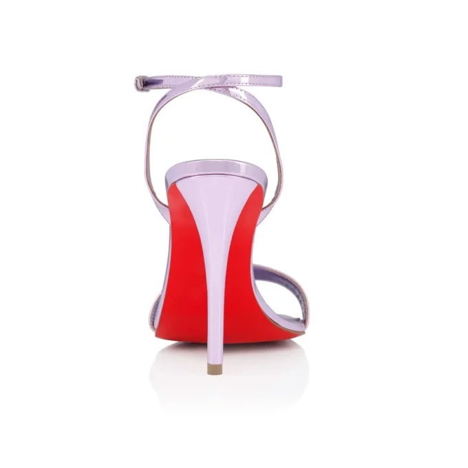 Sandalo Miss Z – Sandali con cinturini da 100 mm – Pelle di vitello laminata – Rhapsody – Donna