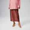 Sandalo Miss Z – Sandali con cinturini da 80 mm – Pelle di agnello nappa – Blush – Donna