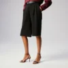 Sandalo Miss Z – Sandali con cinturini da 80 mm – Pelle di agnello nappa – Nero – Donna