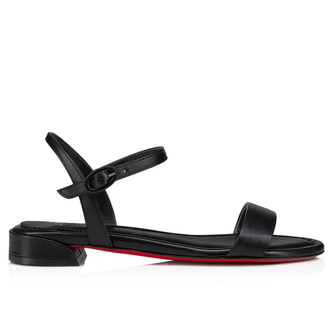 Sandalo Sweet Jane – Sandali – Pelle di agnello nappa – Nero – Donna