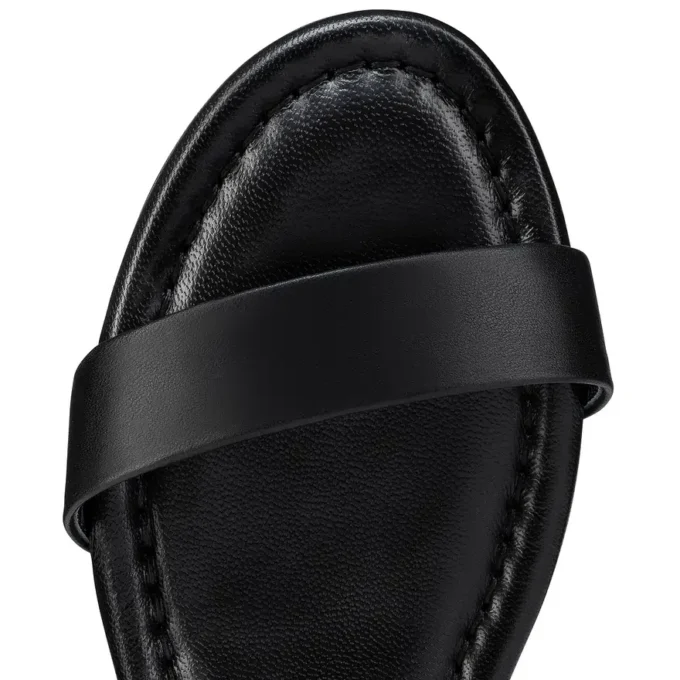 Sandalo Sweet Jane – Sandali – Pelle di agnello nappa – Nero – Donna