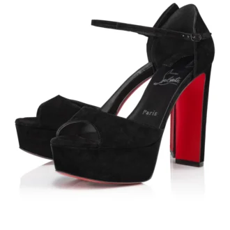 Sandaloo – Sandali 130 mm – Veau Velours – Nero – Donna Sandaloo – Sandali 130 mm – Veau Velours – Nero – Donna