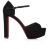 Sandaloo – Sandali 130 mm – Veau Velours – Nero – Donna Sandaloo – Sandali 130 mm – Veau Velours – Nero – Donna