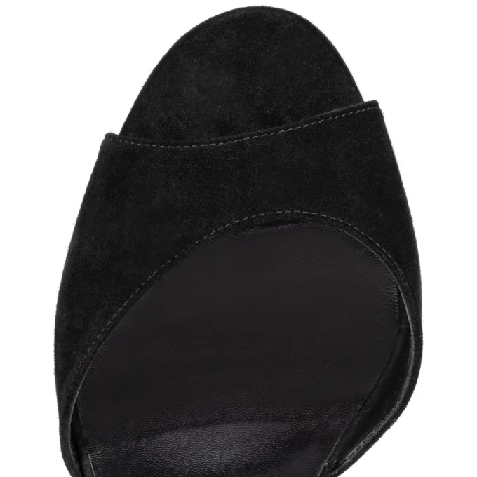 Sandaloo – Sandali 130 mm – Veau Velours – Nero – Donna Sandaloo – Sandali 130 mm – Veau Velours – Nero – Donna