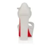 Sandaloo – Sandali con cinturini da 130 mm – Pelle di agnello nappa – Bianco – Donna
