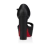 Sandaloo – Sandali con cinturini da 130 mm – Pelle di agnello nappa – Nero – Donna