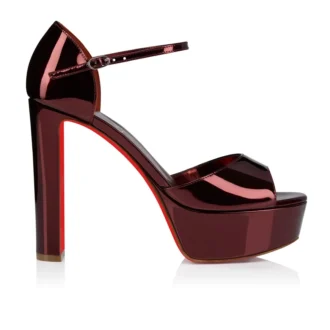 Sandaloo – Sandali con cinturini da 130 mm – Pelle di vitello laminata – Palio – Donna Sandaloo – Sandali con cinturini da 130 mm – Pelle di vitello laminata – Palio – Donna