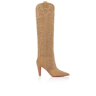 Santia Botta – Stivali con tacco da 85 mm – Camoscio – Lionne – Donna Santia Botta – Stivali con tacco da 85 mm – Camoscio – Lionne – Donna