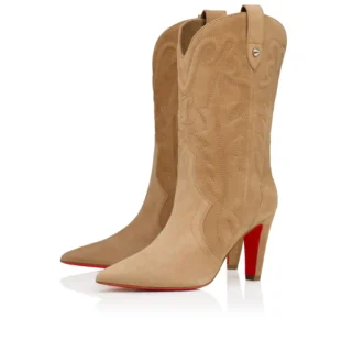 Santiabooty – Stivali da 85 mm – Veau Velours – Lionne – Donna Santiabooty – Stivali da 85 mm – Veau Velours – Lionne – Donna
