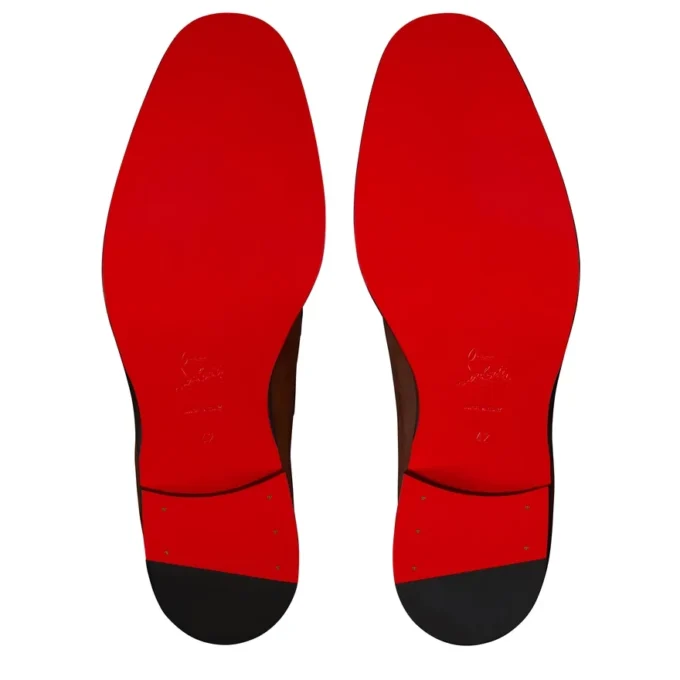 Sartok – Scarpe con fibbia – Pelle di vitello patinata – Havane – Uomo