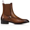 Sartosea – Stivali – Pelle di vitello patinata – Havane – Uomo Sartosea – Stivali – Pelle di vitello patinata – Havane – Uomo