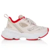 So Flo Perla – Sneakers da corsa – Pelle di vitello laminata, strass e perle – Perla – Donna So Flo Perla – Sneakers da corsa – Pelle di vitello laminata, strass e perle – Perla – Donna