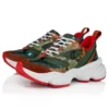 So Flo Python Dagrada – Sneakers da corsa – Pelle di pitone sfumato e pelle scamosciata di vitello – Palio Haiiro – Uomo